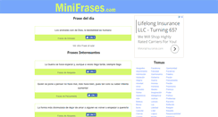 Desktop Screenshot of minifrases.com