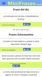 Mobile Screenshot of minifrases.com